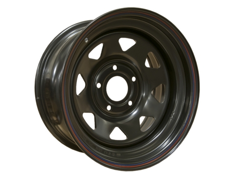 Диск колесный стальной штампованный ORW 37B, 5x127, 16x8, ET0, ЦО 75, черный
