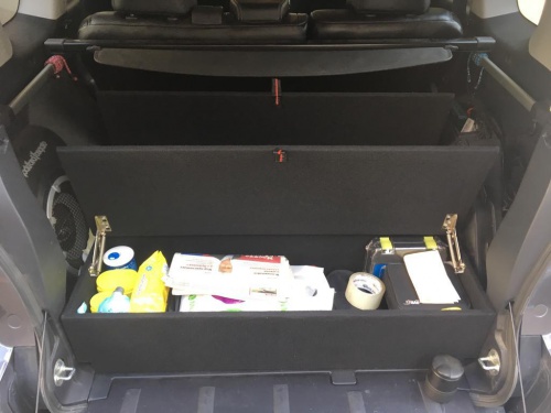 Органайзер в багажник для Mitsubishi Outlander XL фото 3