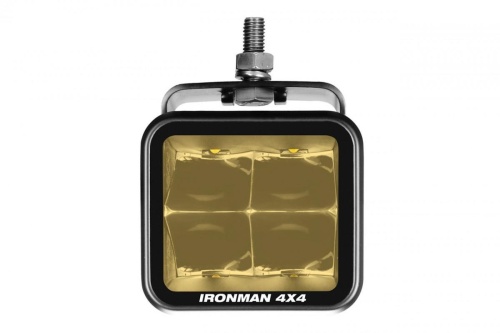 Фара LED (луч) желтый 40W 81x75мм  IronMan  фото 3