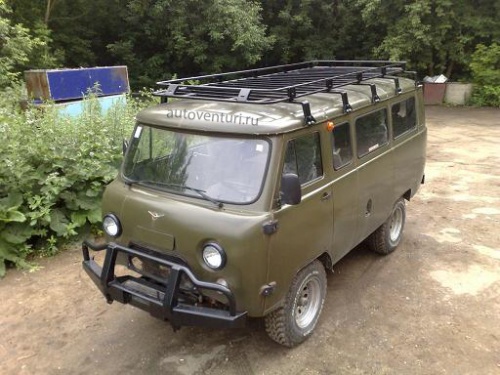 Багажник экспедиционный РИФ для УАЗ Буханка 1350x3260 мм