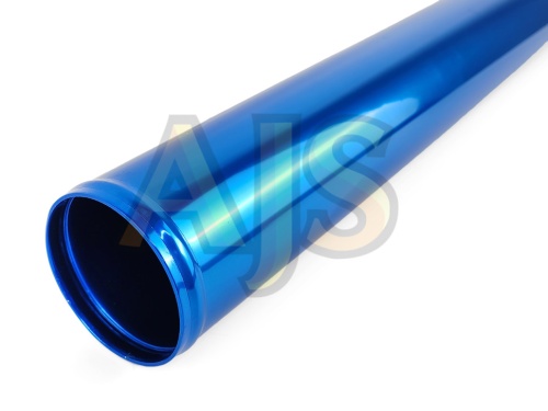 Труба алюминиевая синяя 600мм 70мм фото 4