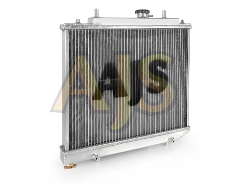 Радиатор алюминиевый Daihatsu YRV 40mm AT AJS фото 3