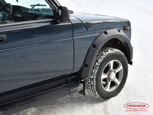 Расширители колёсных арок ВАЗ НИВА 4X4 URBAN 3D (передние 70 мм  задние 70 мм) фото 3