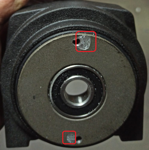Станина (боковина) крепления мотора лебедки Runva EWX3000A (уценка) фото 2