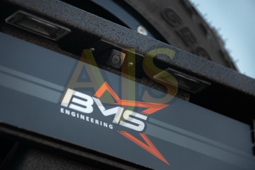 Калитка под запаску BMS ALFA для Тойота Прадо 150 2018-2020 фото 12
