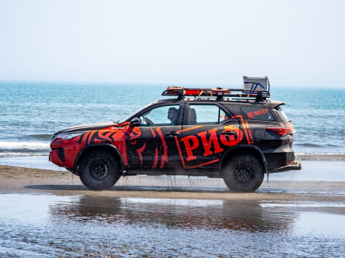 Багажник экспедиционный РИФ 1200х2100 мм для Toyota Fortuner 2015+ фото 6