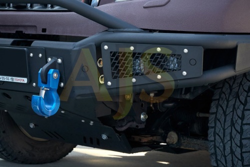Бампер силовой передний BMS ALFA для Тойота Прадо 150 2009-2017 фото 3