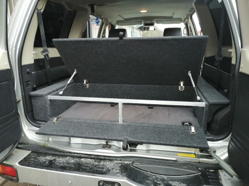 Органайзер в багажник "Стандарт+"для Nissan Patrol Y61 фото 4