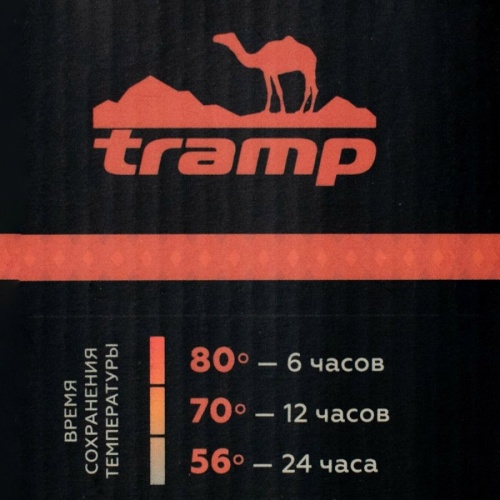 Термос TRAMP Expedition line 0.9 л.  Черный фото 6