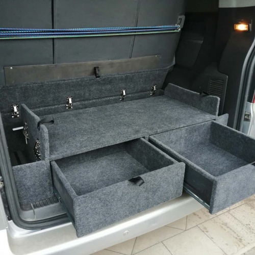Органайзер в багажник "Экспедиция" для Volkswagen Multivan/Caravelle (T5) фото 2