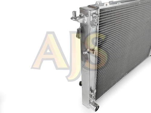 радиатор алюминиевый Kia Sorento, Hyundau Santa Fe 2.4-3.5 09-12 40мм AT AJS фото 3
