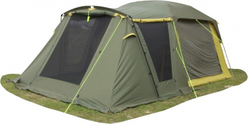 Пристройка к шатру Fortuna 300 и внутренняя палатка (хаки/желто-горчичный) фото 2
