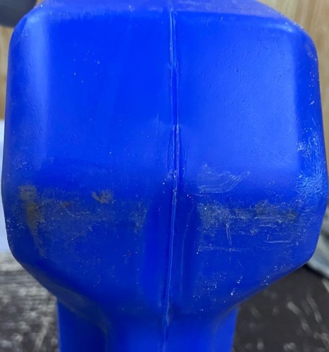 Канистра Экстрим "Драйв" 2 горловины 20 л (синяя) (реальный объём 18 5 л) (уценка) фото 3