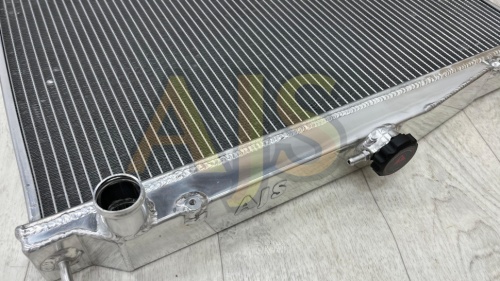 радиатор алюминиевый Nissan Skyline R33 50мм AT AJS фото 2