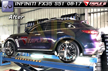 Triple S пружины под занижение Nissan Infiniti FX35 08-17