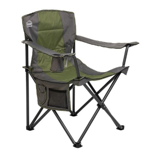 Кресло складное CAMP MASTER зеленый-серый  до 100 кг