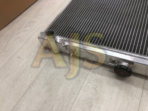 радиатор алюминиевый Nissan Skyline R32 50мм MT AJS фото 5