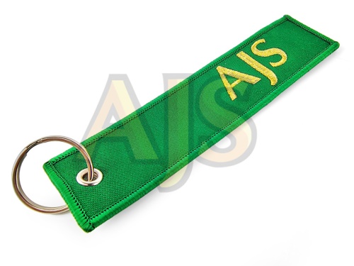 Брелок для ключей с вышивкой AJS фото 6