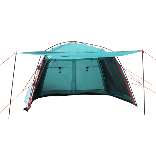 Шатер-палатка BTrace Camp (Зеленый/красный) фото 7