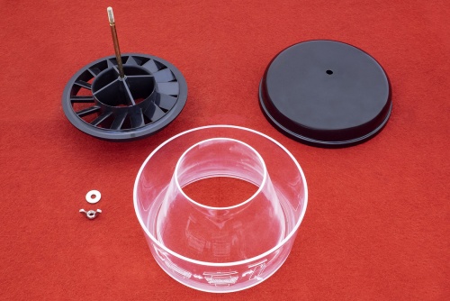 Насадка на шноркель с предочистителем воздуха прозрачная (диаметр 3") фото 2