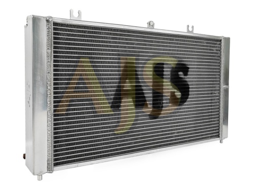 Радиатор алюминиевый ВАЗ Приора 2170-2172 60мм МТ AJS фото 4
