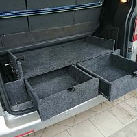 Органайзер в багажник "Экспедиция" для Volkswagen Multivan/Caravelle (T5)