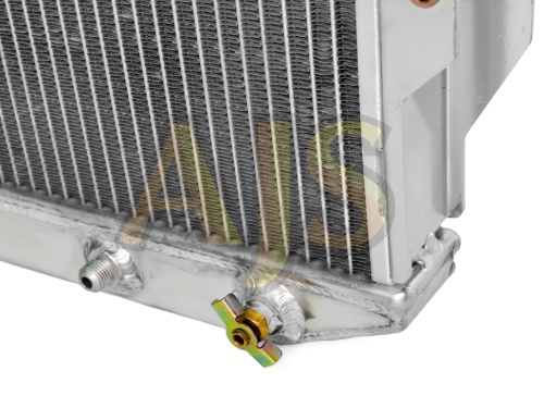 Радиатор алюминиевый MMC Pajero V43 6G72 40мм AT AJS фото 2