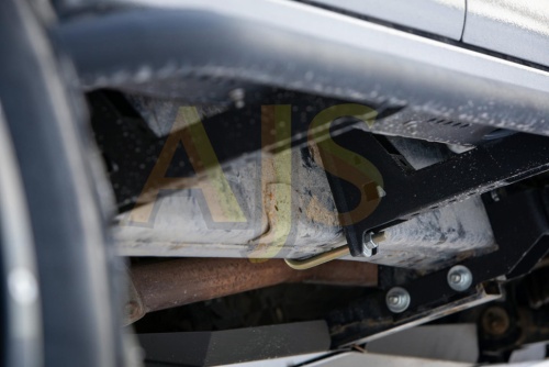 Пороги силовые BMS ALFA для Тойота Хайлюкс Рево 2015-2020 (2шт.) фото 9