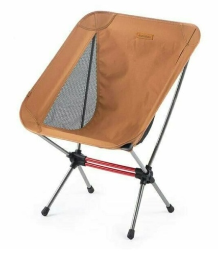 Кресло туристическое Naturehike YL08 складное  оранжевое  до 120 кг
