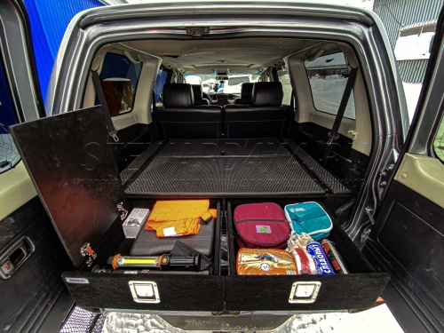 Органайзер в багажник для Nissan Patrol Y61 "Премиум" фото 7