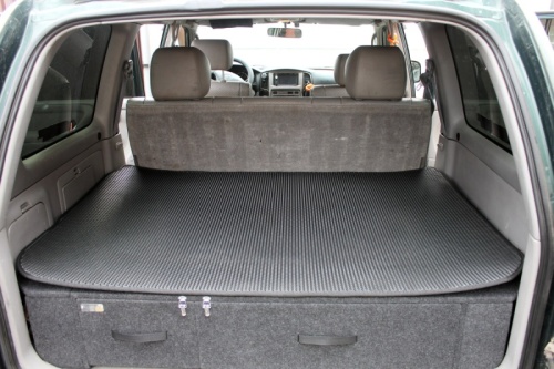 Коврик EVA на органайзер в багажник для Toyota Land Cruiser 105