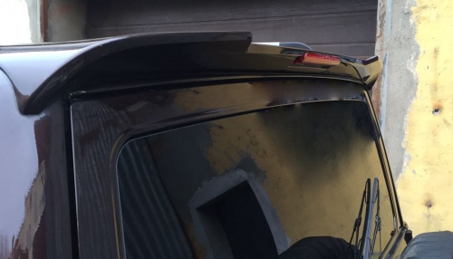 Спойлер УАЗ Патриот RS-спорт (со стоп сигналом) фото 4