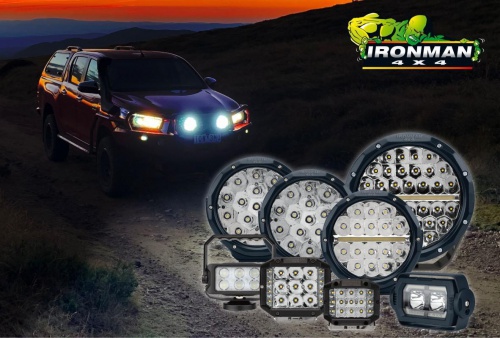 Фара LED (комбинированный свет)  IronMan  фото 4