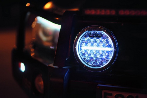Фара LED с ходовым огнем  IronMan  фото 4