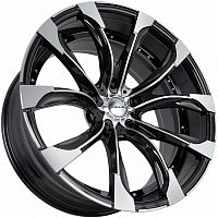 Литые диски новые Sakura Wheels Лот 205 Модель R9546 R22 5*130 ET=0 10" 84.1