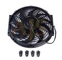 Вентилятор радиатора 14” (350мм) 80w 24V сабли