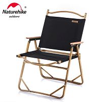 Кресло туристическое Naturehike MW02  складное  черное  до 120 кг