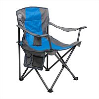 Кресло складное CAMP MASTER синий-серый  до 100 кг