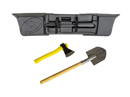 Футляр (ложемент) с топором и лопатой на дверь багажника Lada 4x4 Нива Урбан 2014+ фото 3